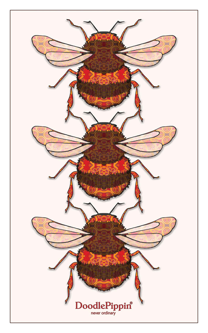 Sale | Queen Bee tea towel - 100% Cotton