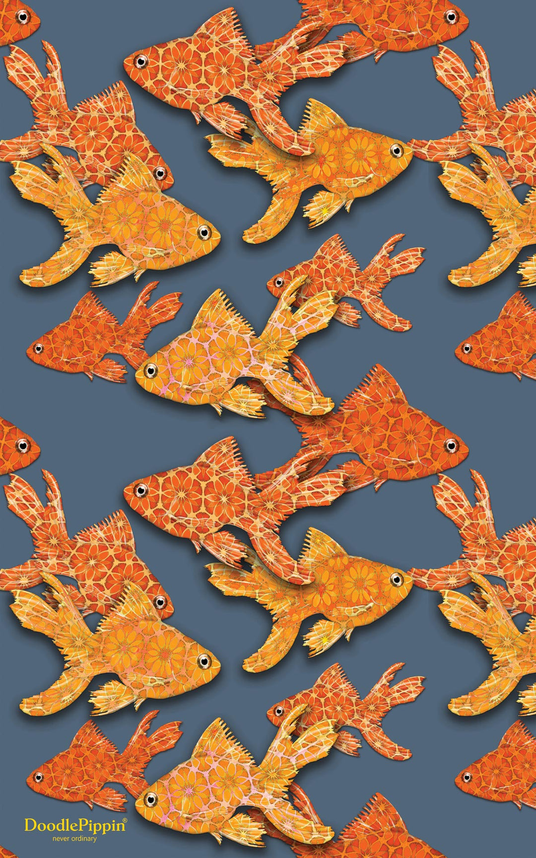 Sale | Goldfish tea towel - 100% Cotton