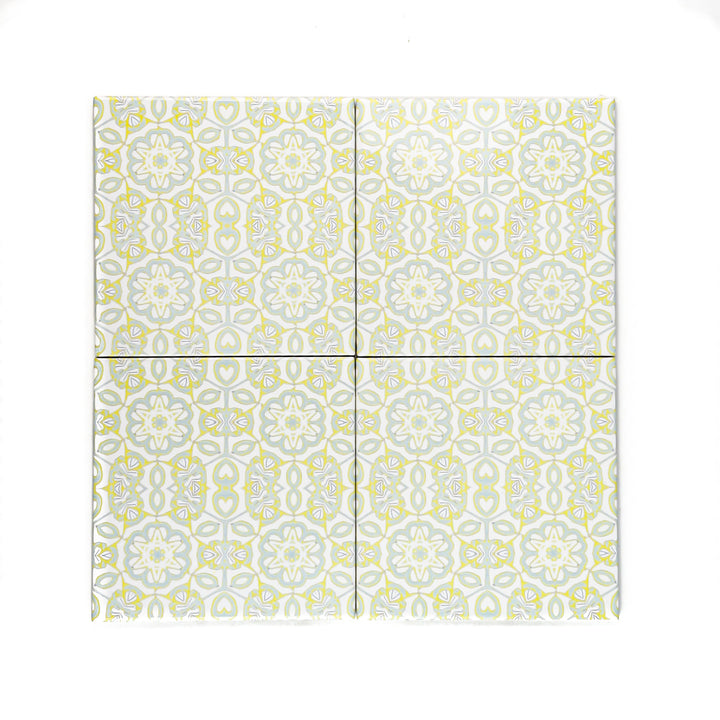 Elizabethan Tiles -  FIRED INK Version