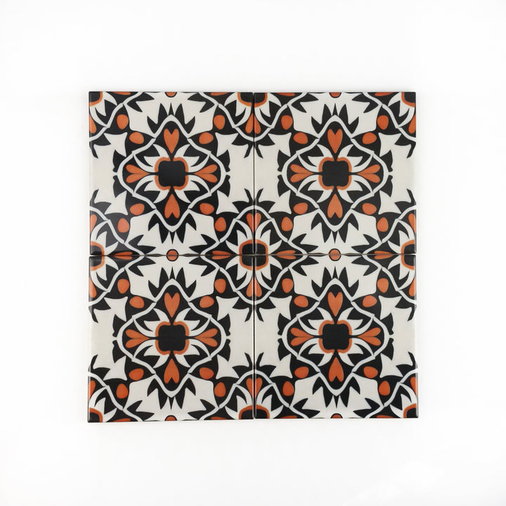 Aztec Tile -  FIRED INK Version