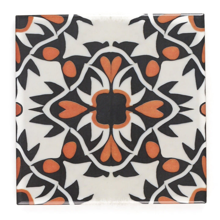 Aztec Tile -  FIRED INK Version