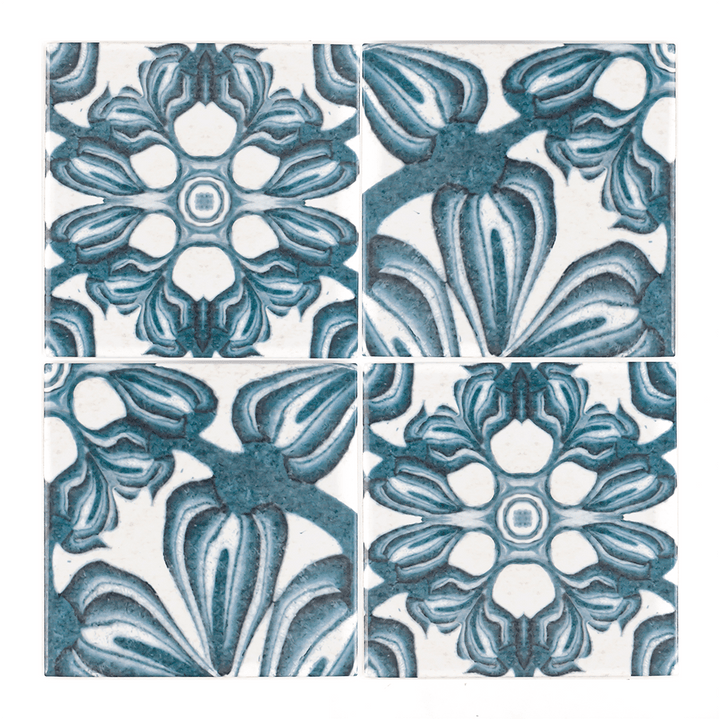 Hedera Tiles -  FIRED INK Version