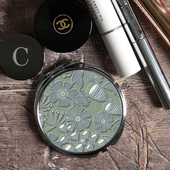Compact Folding Mirror - Seedheads