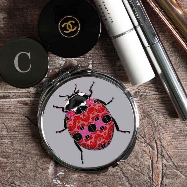 Ladybird Compact Folding Mirror