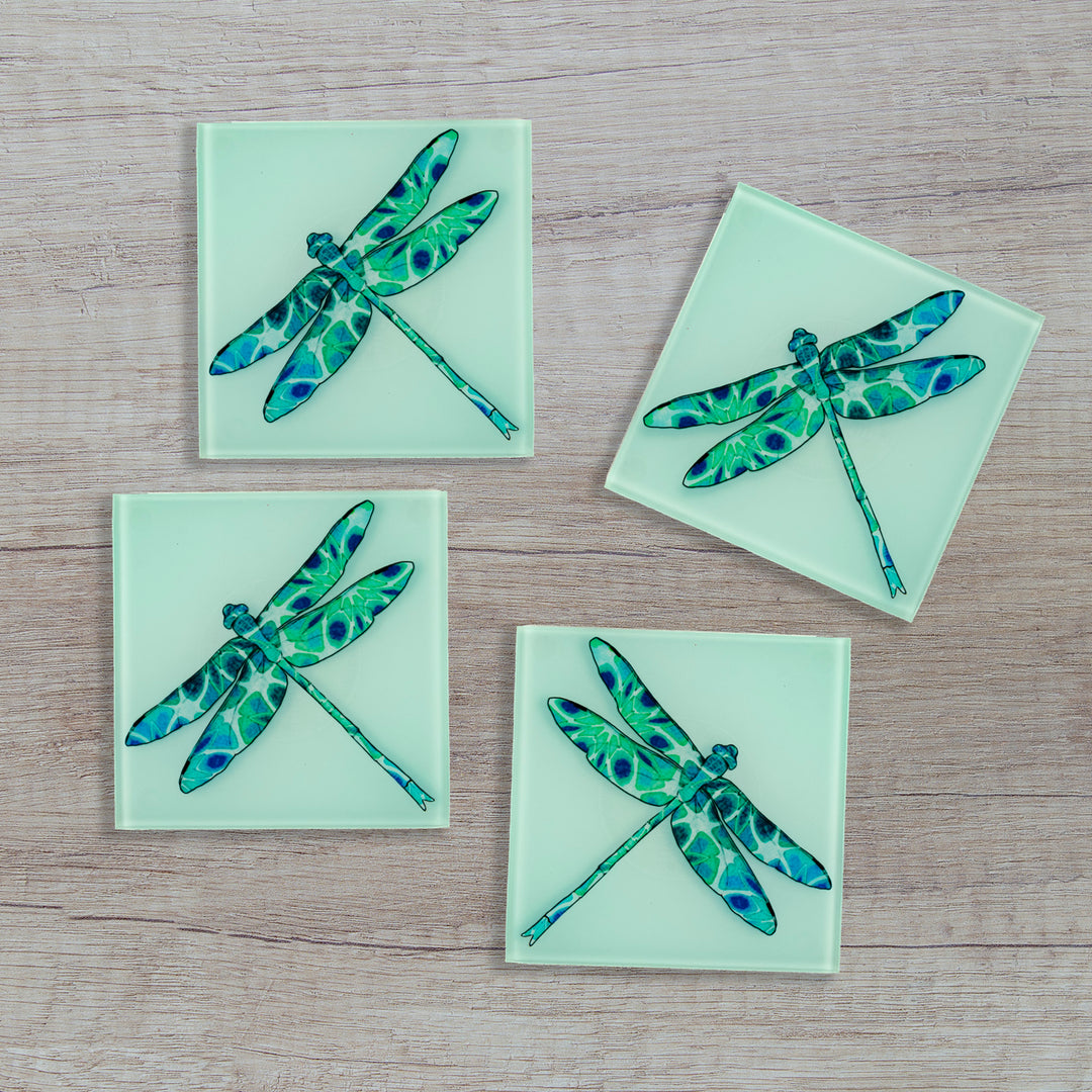 Dragonfly Coaster Set