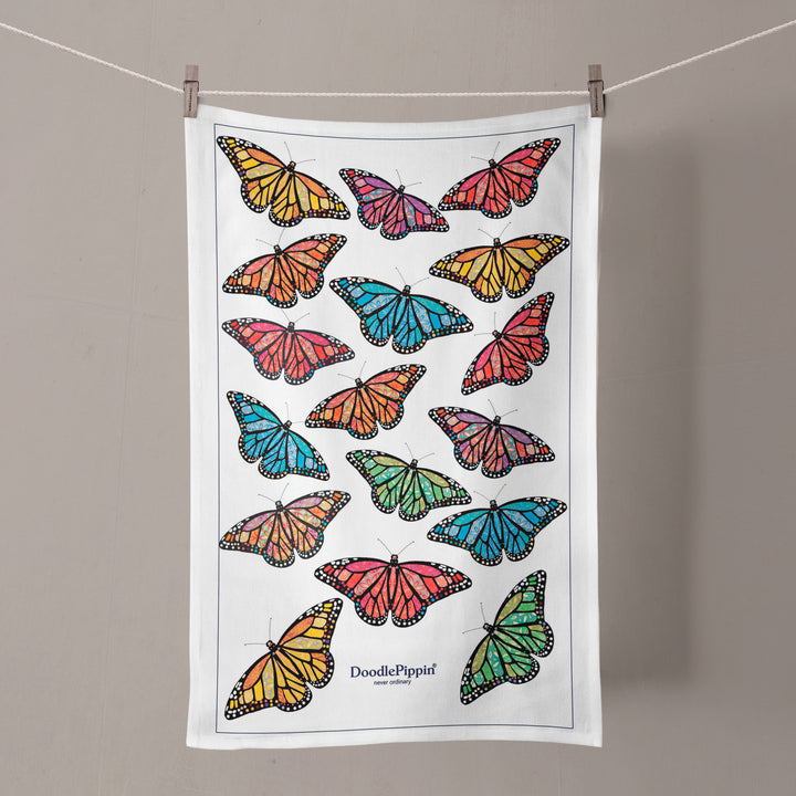 Sale | Butterfly tea towel - 100% Cotton