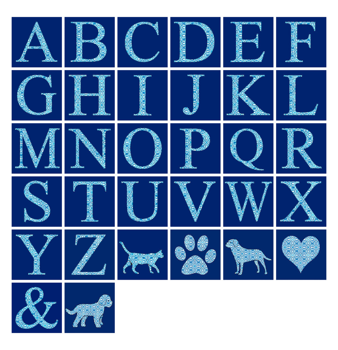 Personalised Initial Compact Folding Mirror and Lens Cloth