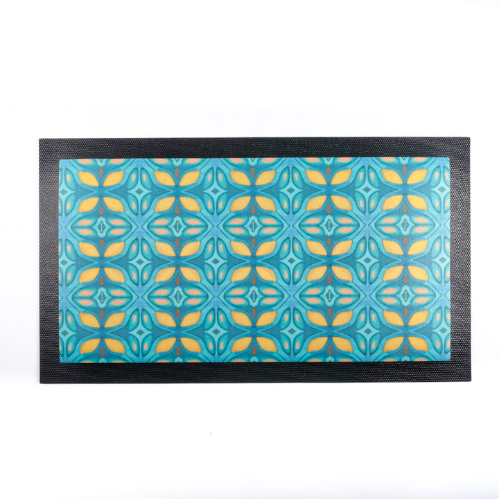 Greek Muted Pet Food Placemat