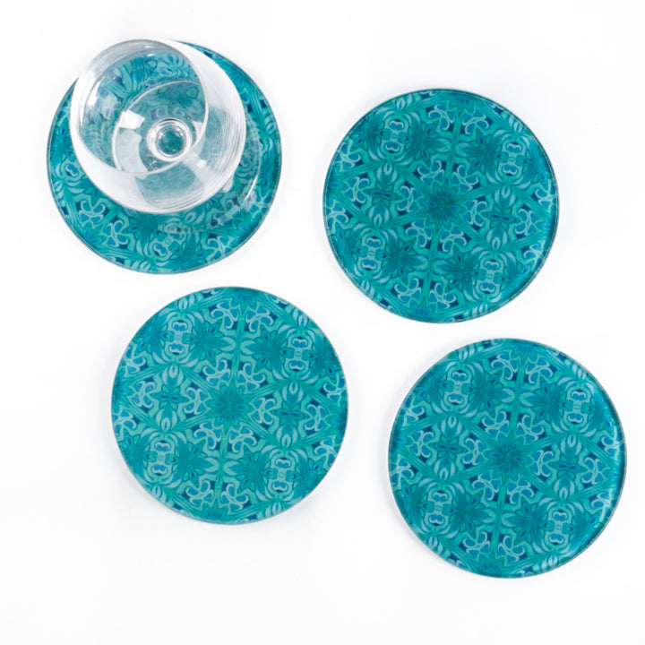 Agapanthus Coaster Set
