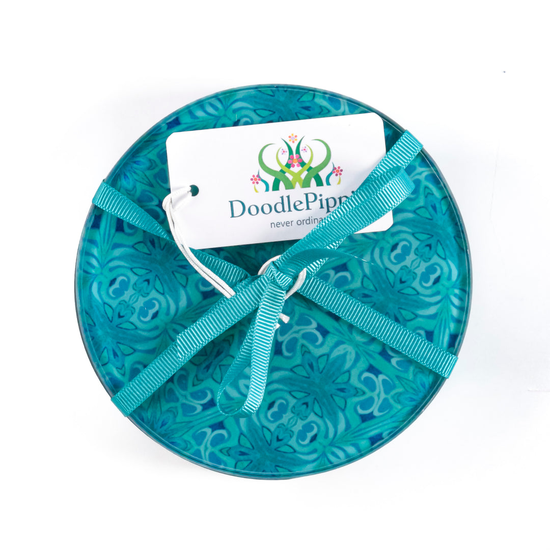 Agapanthus Coaster Set
