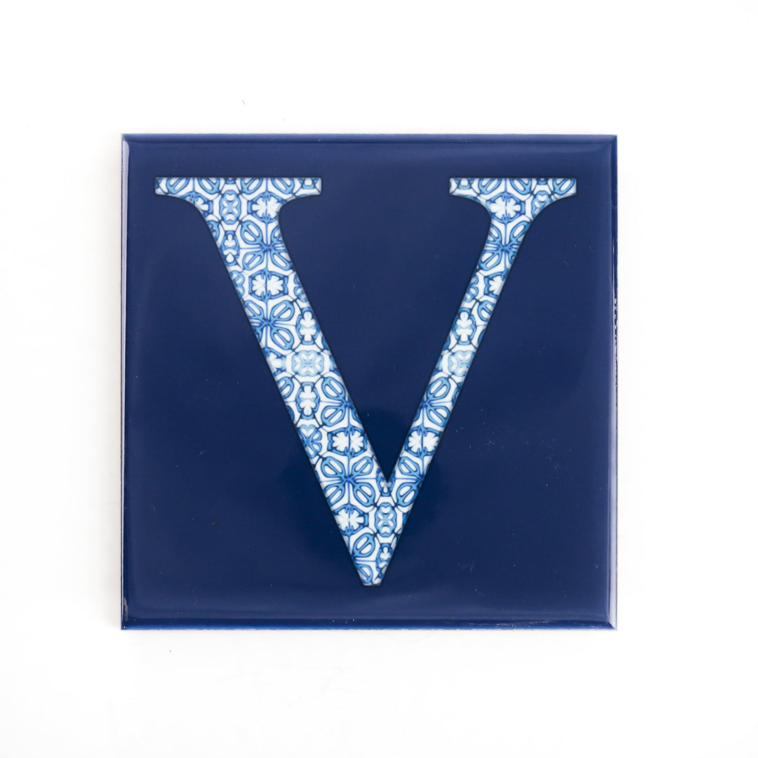 Ceramic Alphabet Letters - Decorative Initials