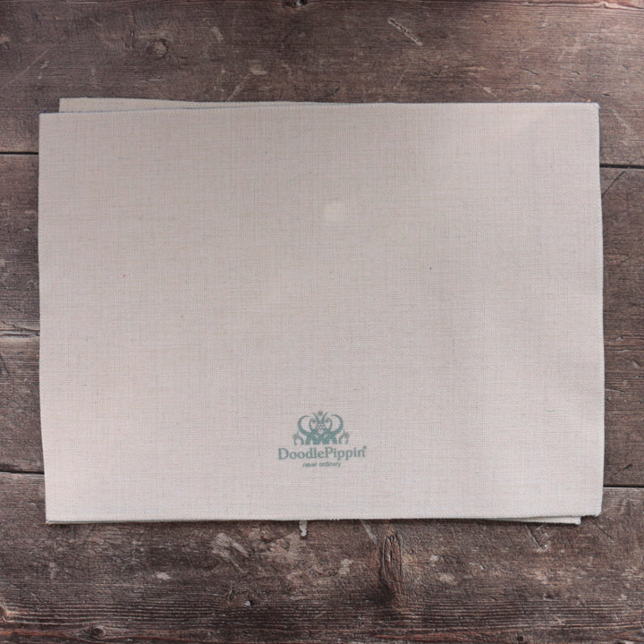 SALE : Illustrated Skull Placemats - Mixed Colours Set of 3