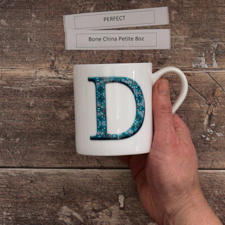 SALE Mug - Letter D - Initial Mug