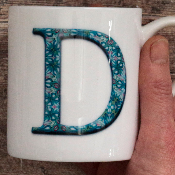 SALE Mug - Letter D - Initial Mug