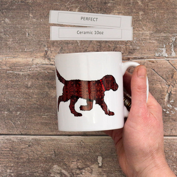 SALE Mug - Dark Brown Labradoodle