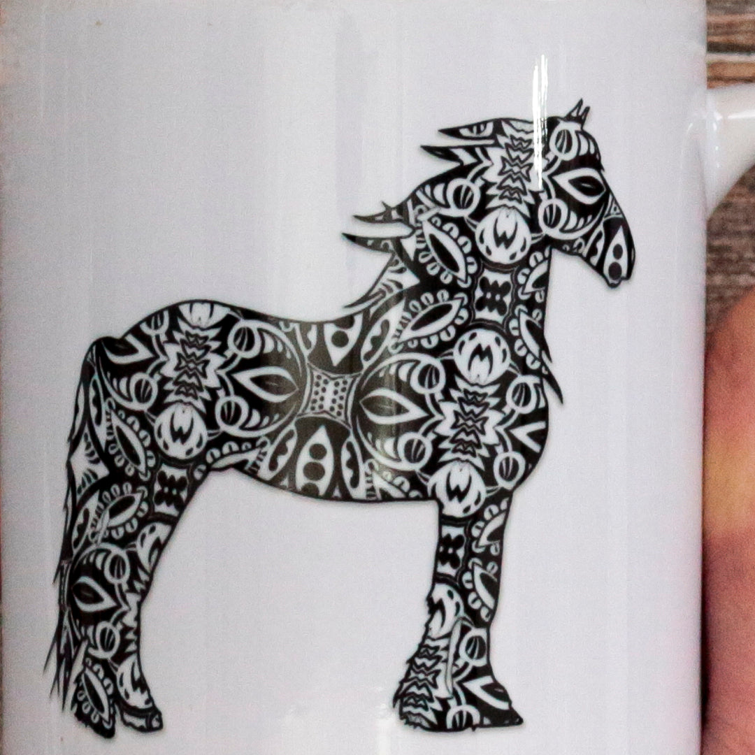 SALE Mug - Black Horse