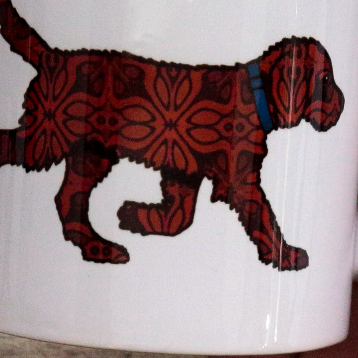SALE Mug - Dark Brown Labradoodle