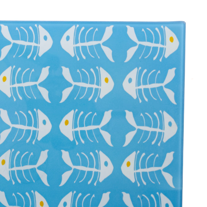 SALE: Blue Bonefish Chopping Board - Medium - Smooth