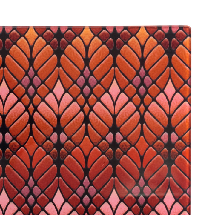 Interwoven Autumn Trees Chopping Board