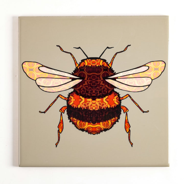 Bumble Bee tiles - honey beige