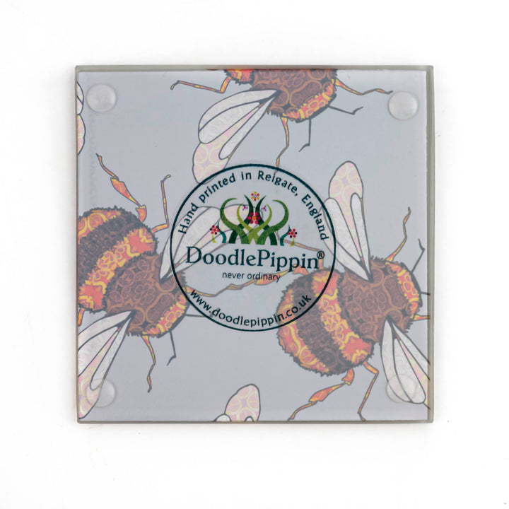 Wandering Bumble Bee Coaster Set