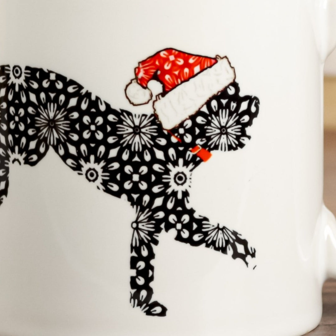 Christmas Cockapoo mug - Black