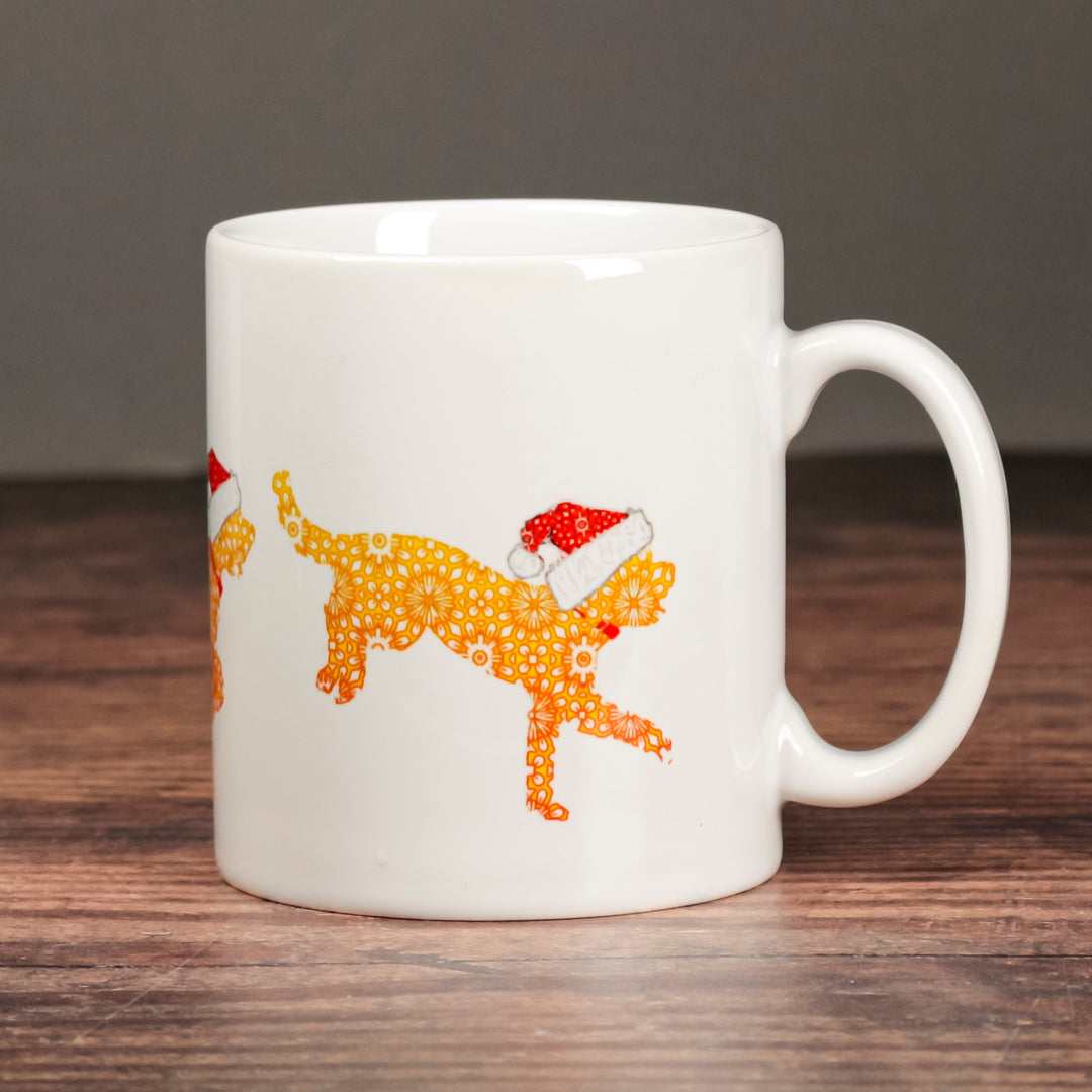 Christmas Cockapoo mug - Golden