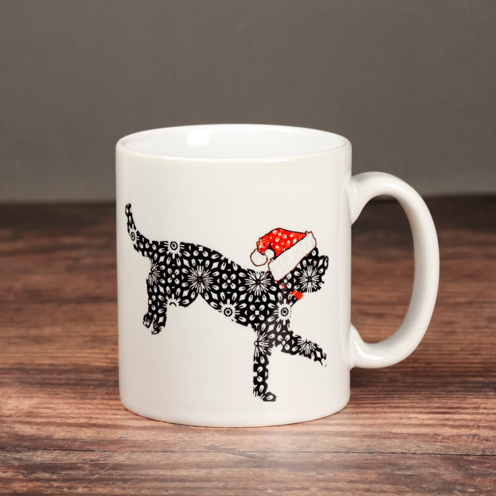 Christmas Cockapoo mug - Black