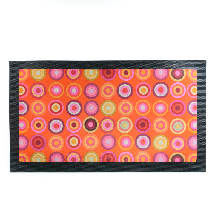 Hot Circles Pet Food Placemat