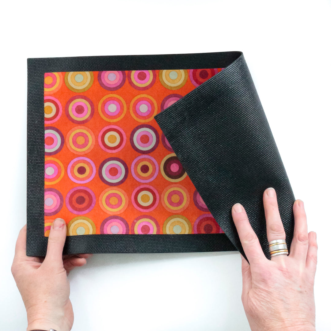 Hot Circles Pet Food Placemat