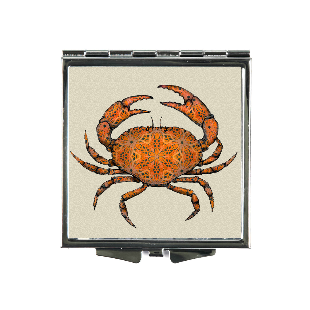 Crab Compact Folding Mirror and Lens Cloth