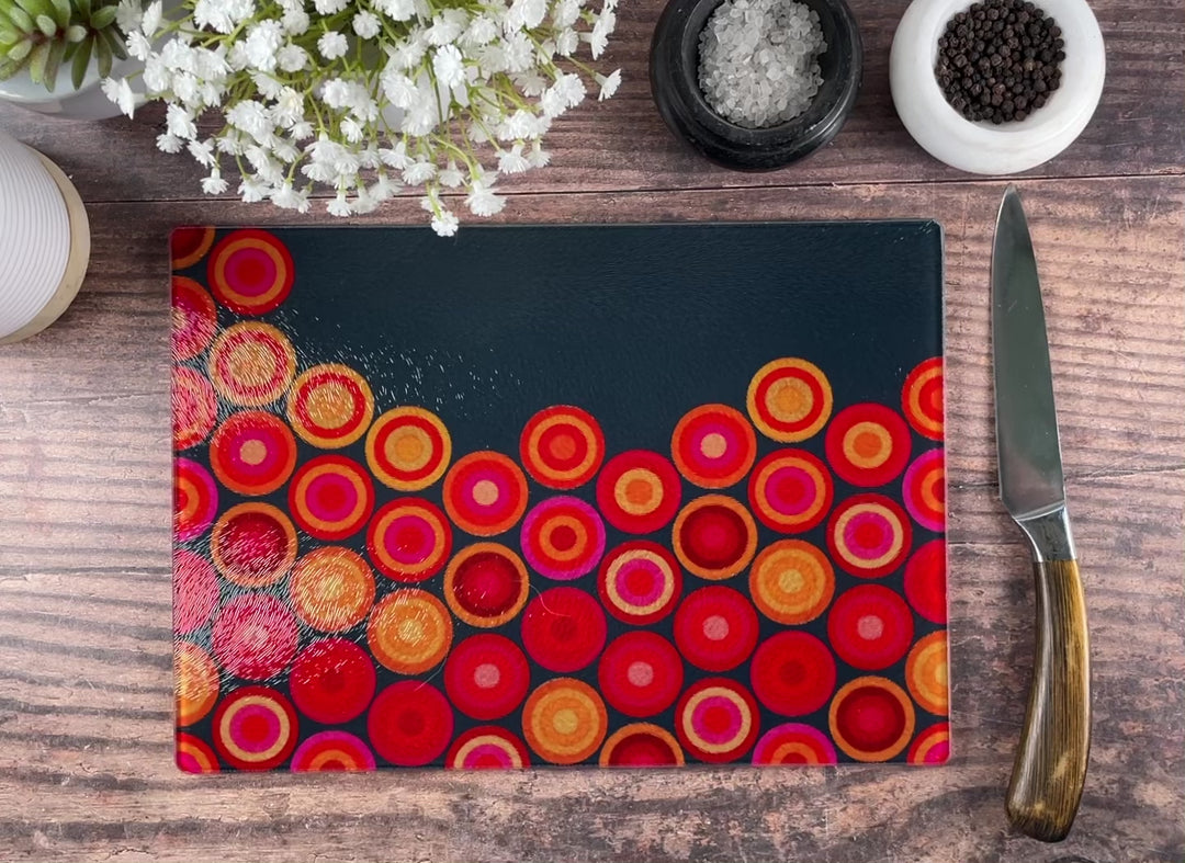 Volcanic Circles Worktop Saver