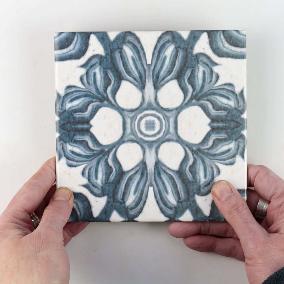 Hedera Tiles -  FIRED INK Version