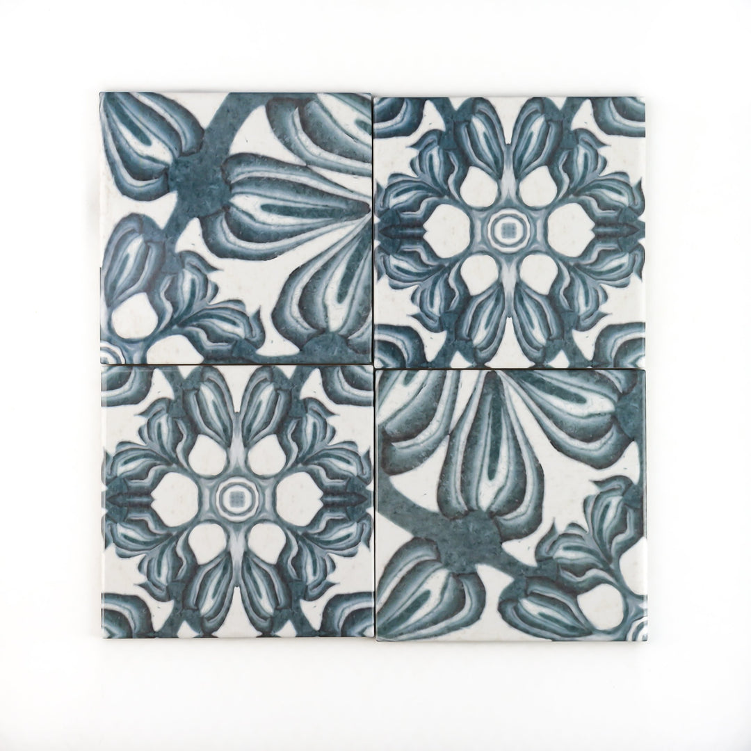 Hedera Tiles -  FIRED INK Version