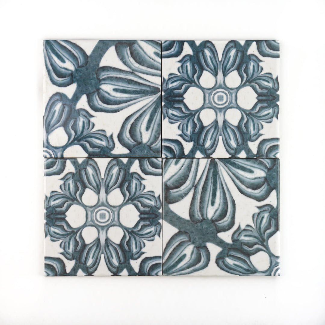 Hedera Tiles -  FIRED INK Version