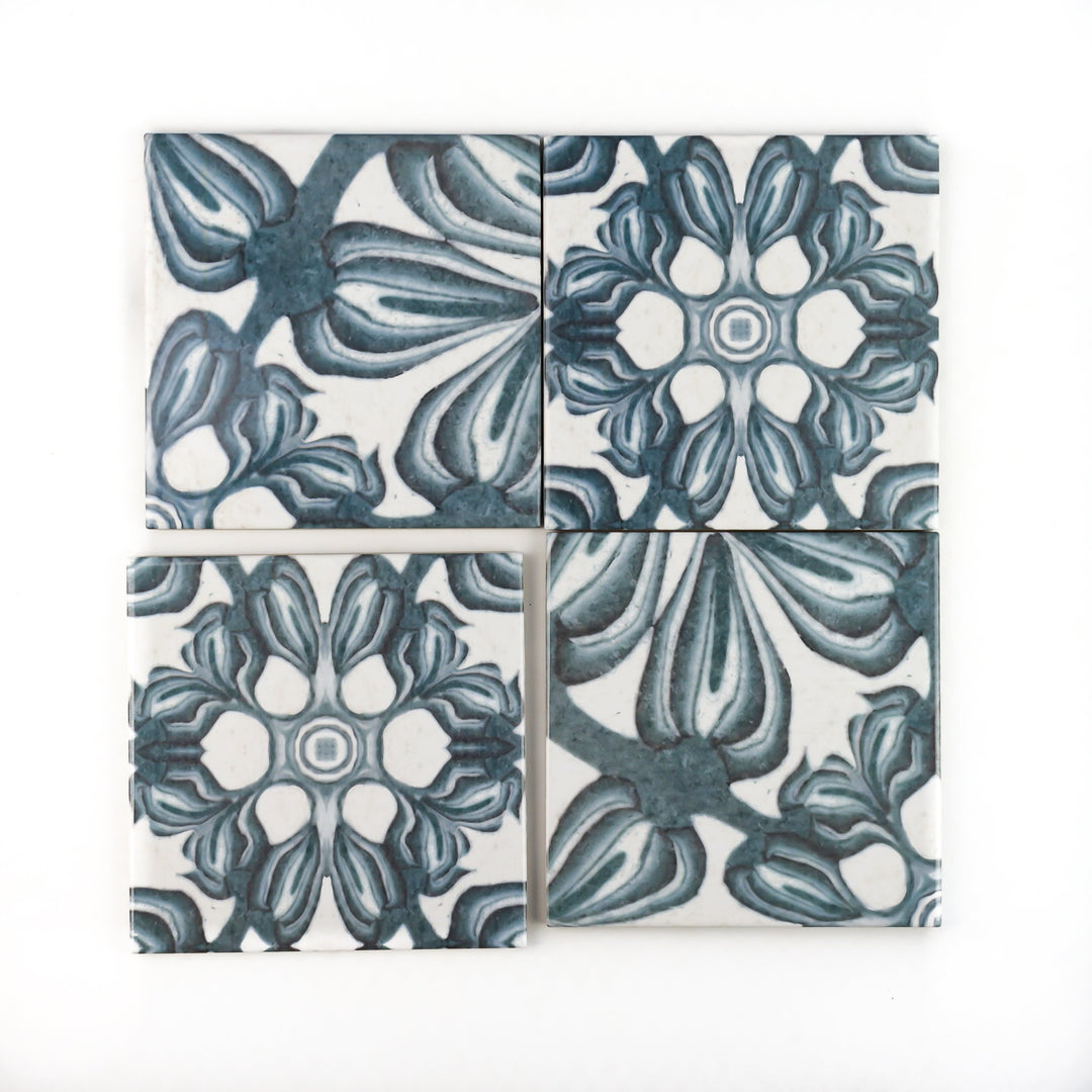 Hedera Tiles -  FIRED INK Version