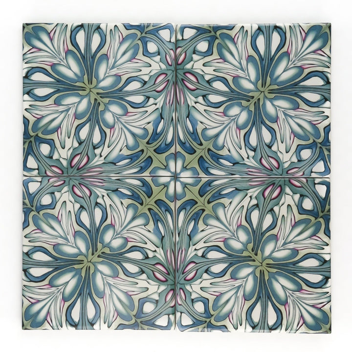 Flourishing Garden - large scale -  FIRED INK Version