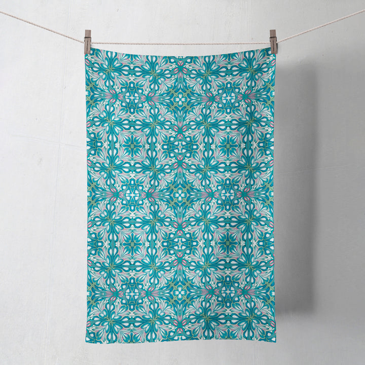 Flourishing Garden tea towel - 100% Cotton
