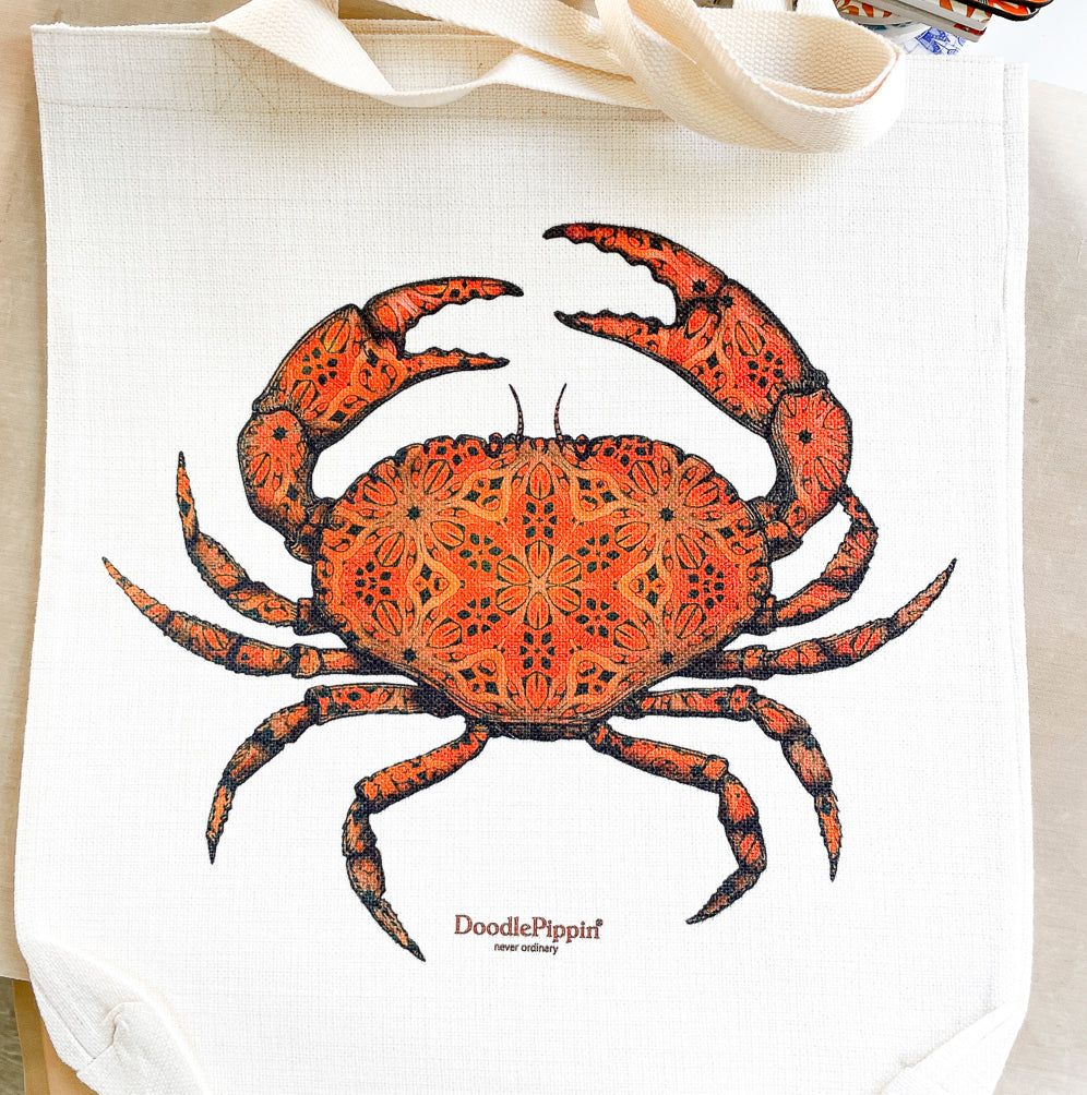 Crab Tote Bag