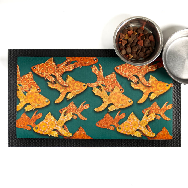 Goldfish Pet Food Mat
