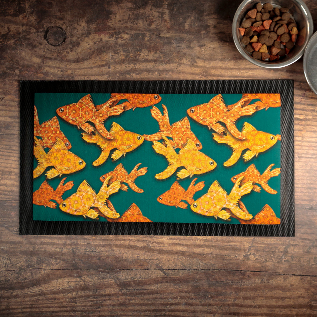 Goldfish Pet Food Mat