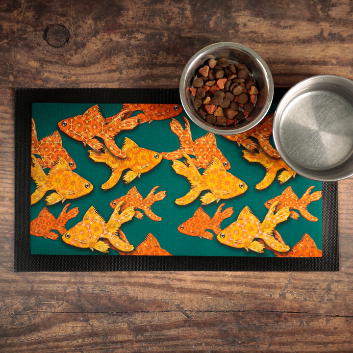 Goldfish Pet Food Mat