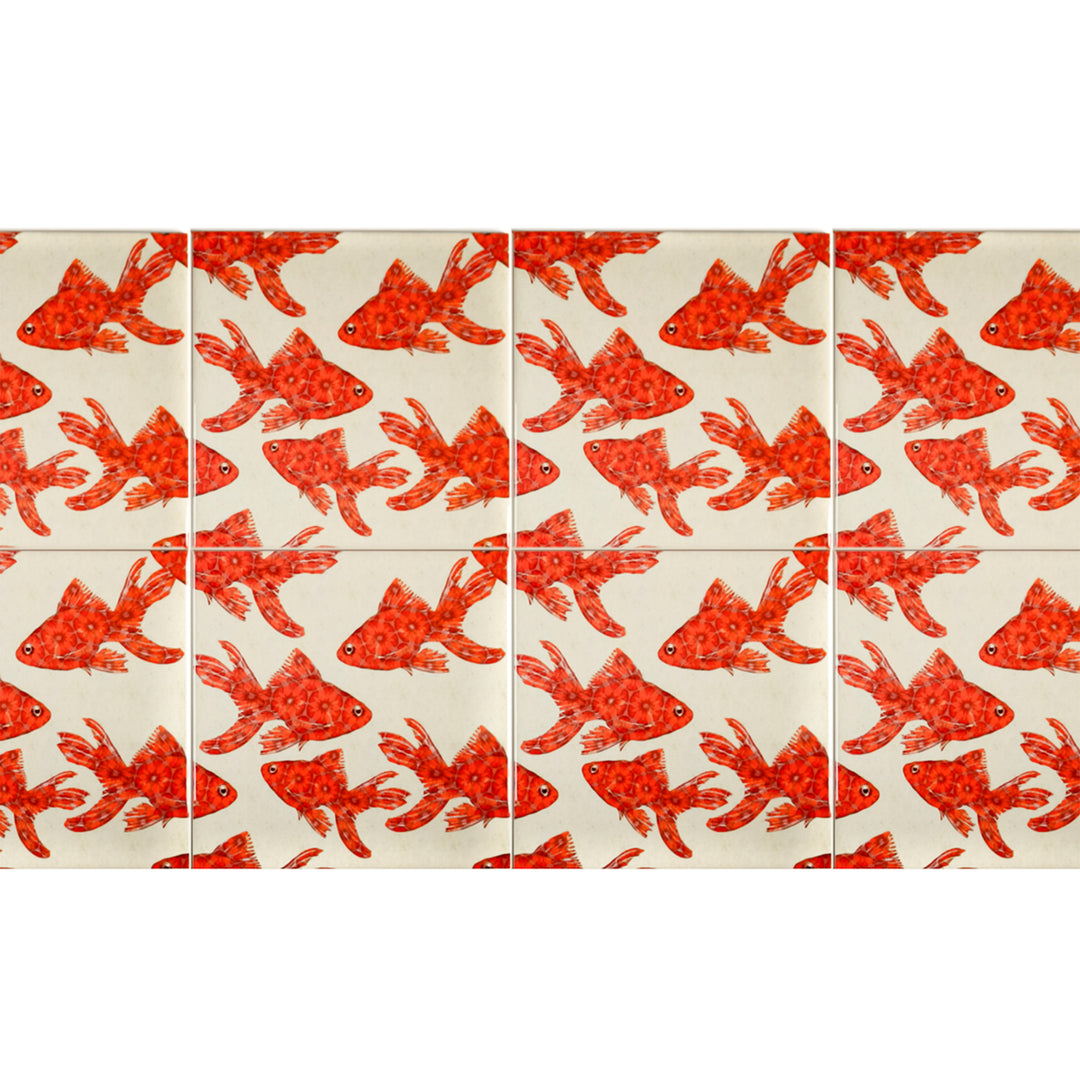 Goldfish Tile - stone