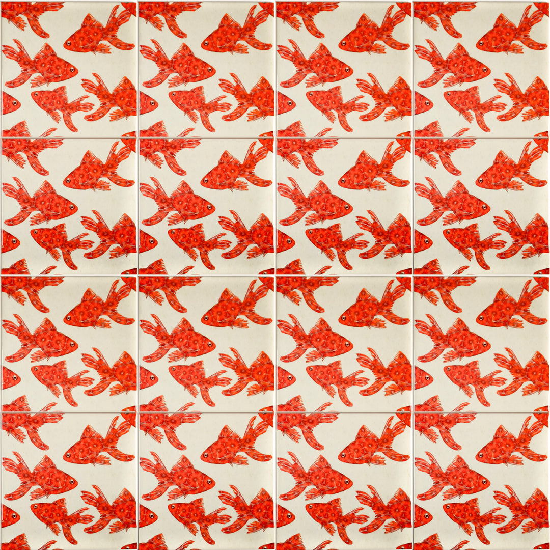 Goldfish Tile - stone