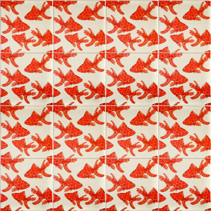 Goldfish Tile - stone