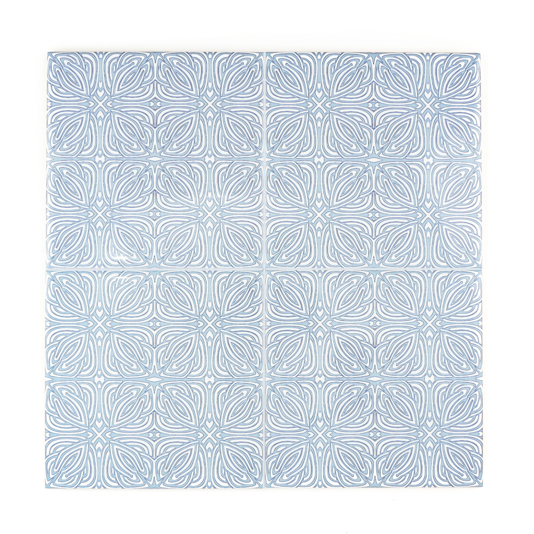 Slate Grey "Celtic Knot" design tile