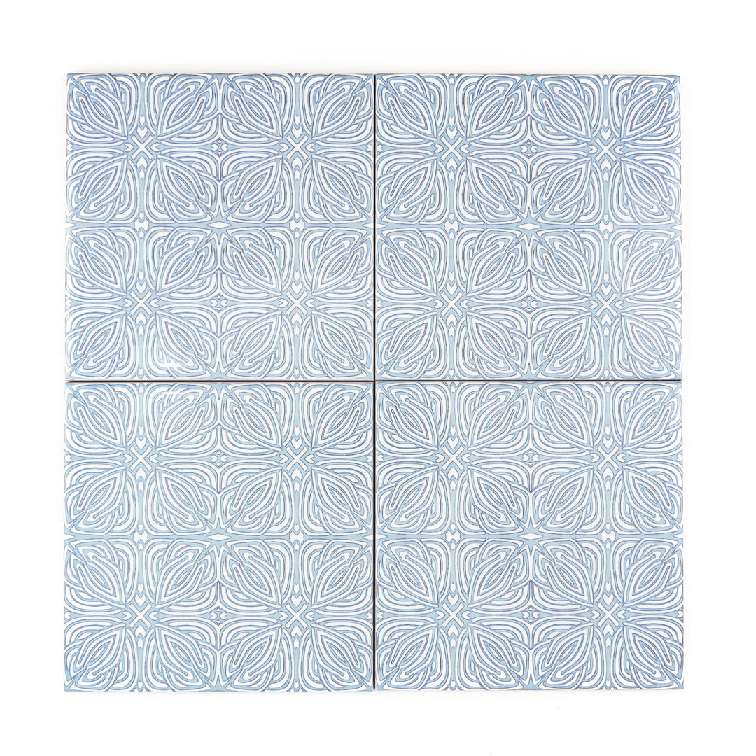 Slate Grey "Celtic Knot" design tile