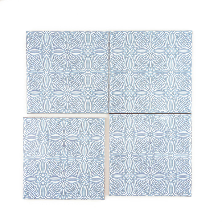Slate Grey "Celtic Knot" design tile