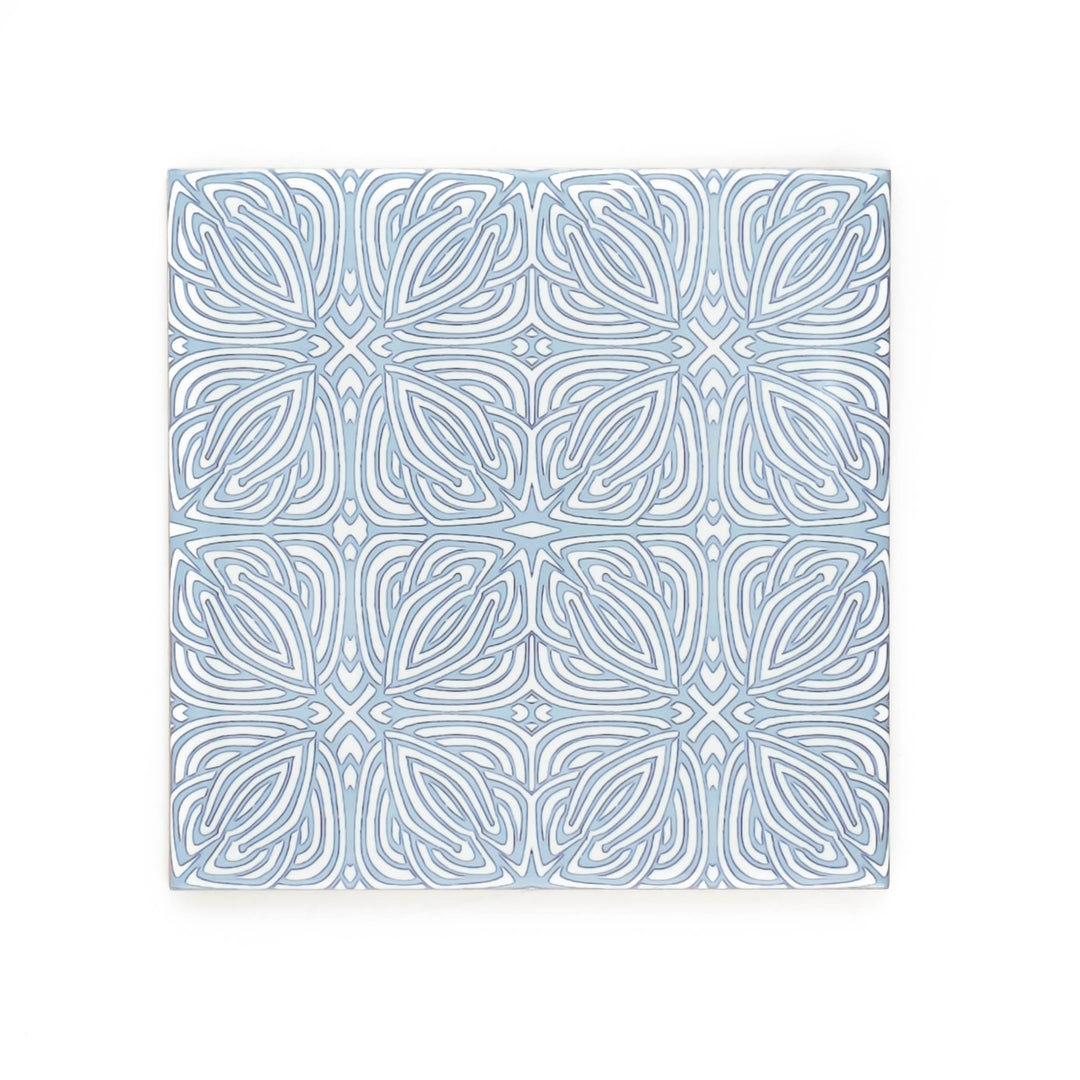 Slate Grey "Celtic Knot" design tile