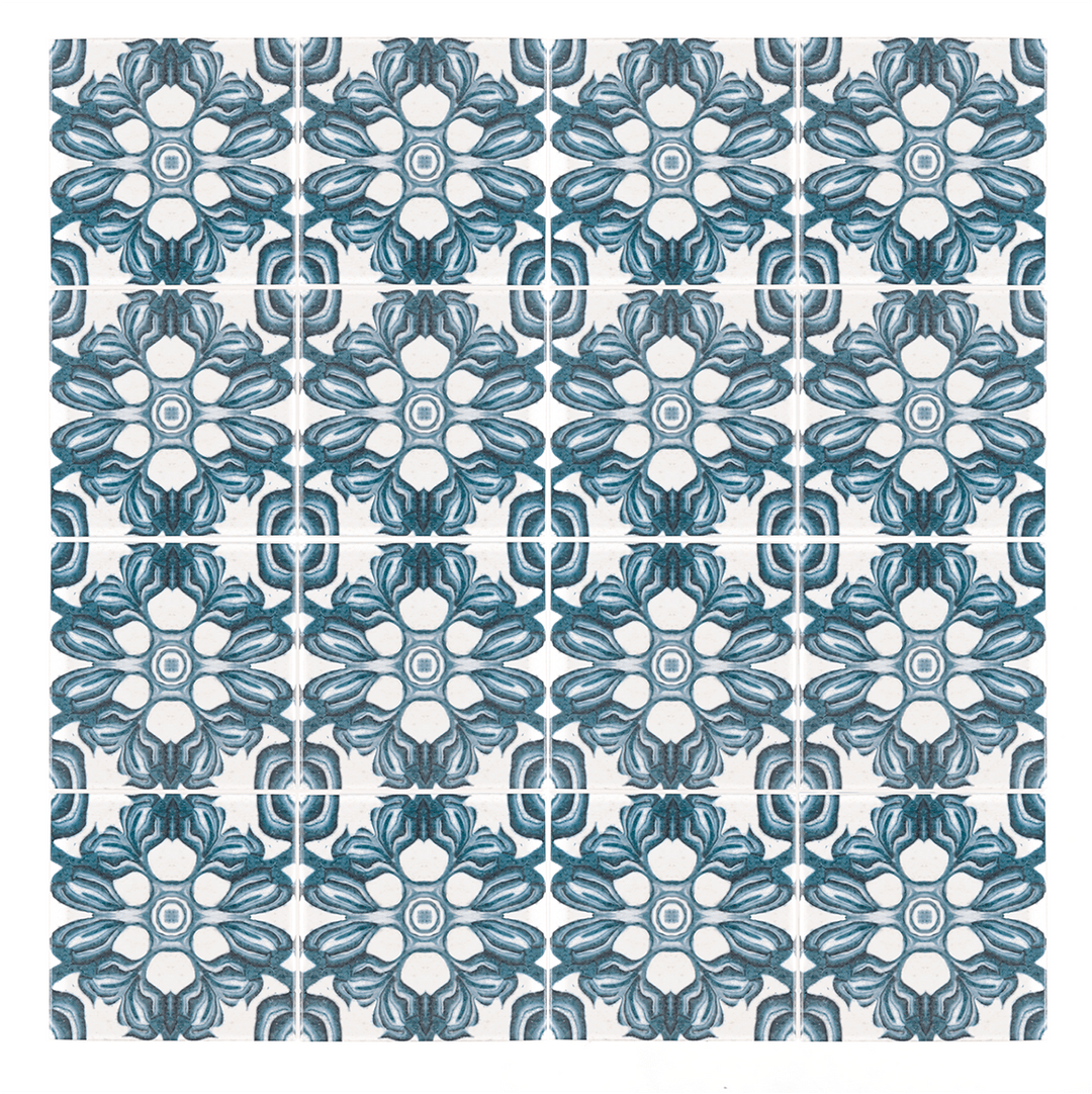 Hedera Tiles -  FIRED INK Version